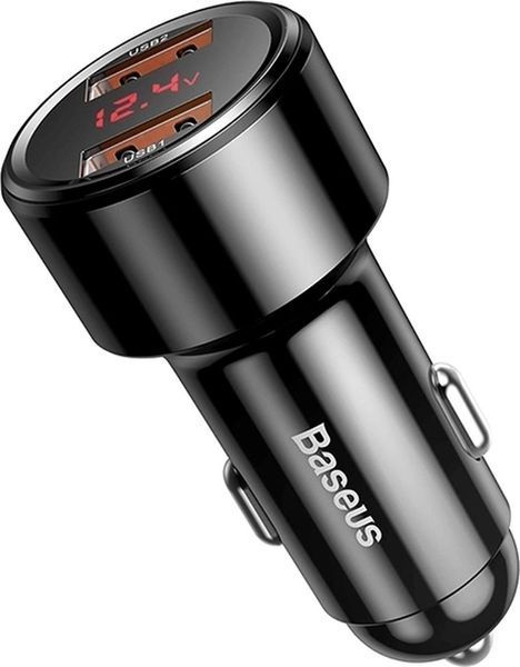 АЗП Baseus Magic Series PPS 2USB 45W/QC/PD/LCD Black CCMLC20A-01 00000000604 фото