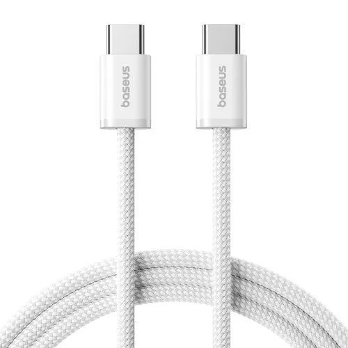 PD кабель Baseus Dynamic 4 Fast Charging Type-C to Type-C 100W 2m White P10381400211-01 00000000365 фото