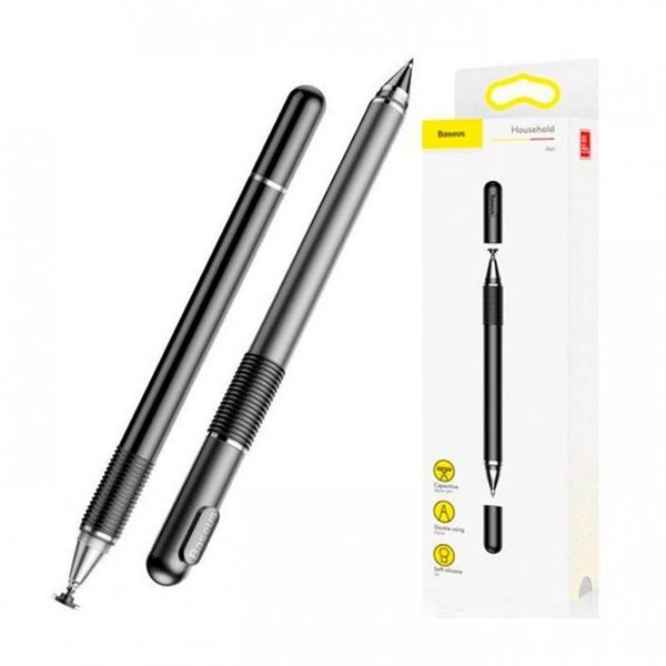 Стилус для iPad (телефона та планшета) Baseus Golden Cudgel Capacitive Stylus Pen Black (ACPCL-01) 00000001990 фото