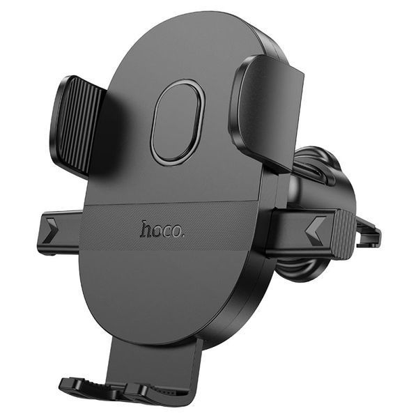 Автотримач Hoco H18 Mighty one-button car holder(air outlet) Чорний 00000000875 фото