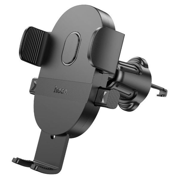 Автотримач Hoco H18 Mighty one-button car holder(air outlet) Чорний 00000000875 фото