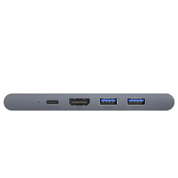 Порт-реплікатор Baseus Thunderbolt C+Pro 7-in-1 Smart Hub CAHUB-L0G Grey 00000002047 фото