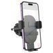 Автотримач Hoco H18 Mighty one-button car holder(air outlet) Чорний 00000000875 фото 2