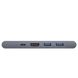 Порт-реплікатор Baseus Thunderbolt C+Pro 7-in-1 Smart Hub CAHUB-L0G Grey 00000002047 фото 5