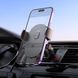 Автотримач Hoco H18 Mighty one-button car holder(air outlet) Чорний 00000000875 фото 3