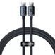 PD кабель Baseus Pudding Series Fast Charging Cable Type-C to Type-C 100W 1.2m Black P10355702111-00 00000000979 фото 2