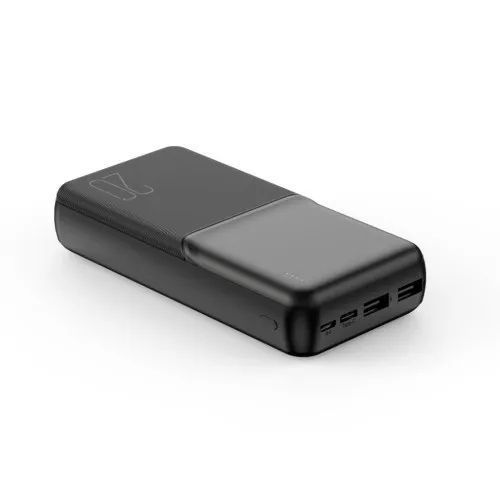 Зовнішній акумулятор (повербанк) XO PR252 Lighted Mobile Power 20 000 mAh Чорний 00000000231 фото