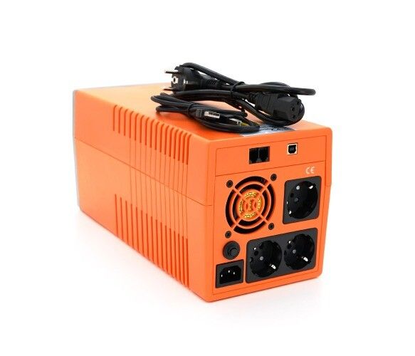 ДБЖ MAKELSAN Lion1500VA (900W) Standby-L, LCD, 170-280VAC, AVR 1st, 3xSCHUKO socket, 2x12V9Ah, Plastic Case ( 150 х 353 х 162 ) 00000009538 фото