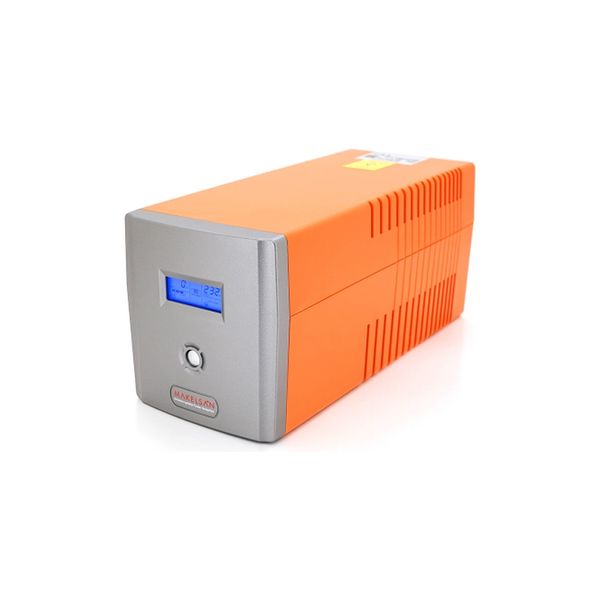 ДБЖ MAKELSAN Lion1500VA (900W) Standby-L, LCD, 170-280VAC, AVR 1st, 3xSCHUKO socket, 2x12V9Ah, Plastic Case ( 150 х 353 х 162 ) 00000009538 фото