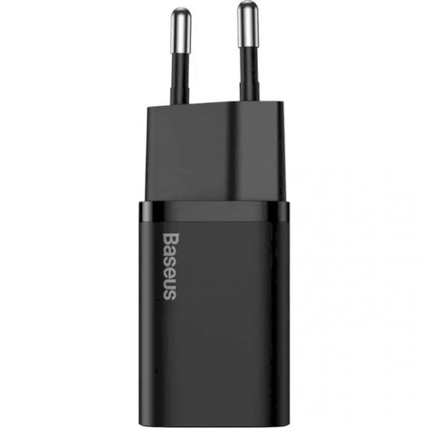 Мережевий зарядний пристрій Baseus Super Si quick charger IC 30W Blac (CCSUP-J01) Black 00000001051 фото