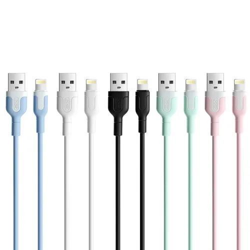 Кабель XO NB212 2.1A USB cable for Lightning (30pcs/Bottle) Мікс 00000000936 фото