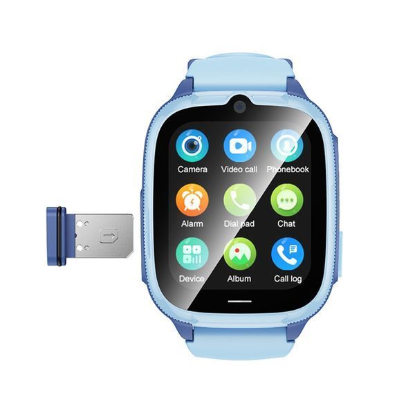 Смарт-годинник дитячий HOCO Y106 4G children phone watch blue 00000001087 фото