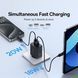 МЗП Baseus Cube Fast Charger C+U 20W EU Cluster Black P10111403113-00 00000000734 фото 8