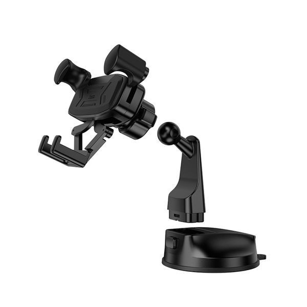 Автотримач Hoco H67 Gamble gravity linkage car holder(center console) Чорний 00000000887 фото