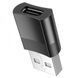 Перехідник HOCO UA17 USB Male to Type-C female USB2.0 adapter Black 00000000985 фото 3