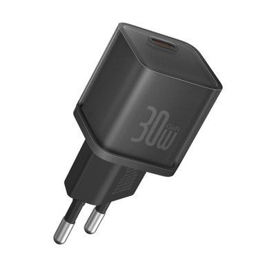 МЗП Baseus GaN5S Fast Charger 1C 30W EU Black P10162504113-00 00000000377 фото