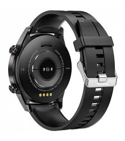 Розумний смарт-годинник Hoco Y2 Pro Smart sports watch(Call Version) Black 00000001684 фото