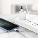 PD Кабель BOROFONE BX79 Silicone charging data cable Type-C to Lightning 20W/1m білий 00000000992 фото 3