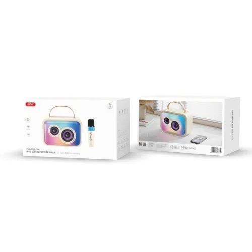 Акустична система XO F54 Glossy Cool Light K-Song Audio 20W Біла 00000000082 фото