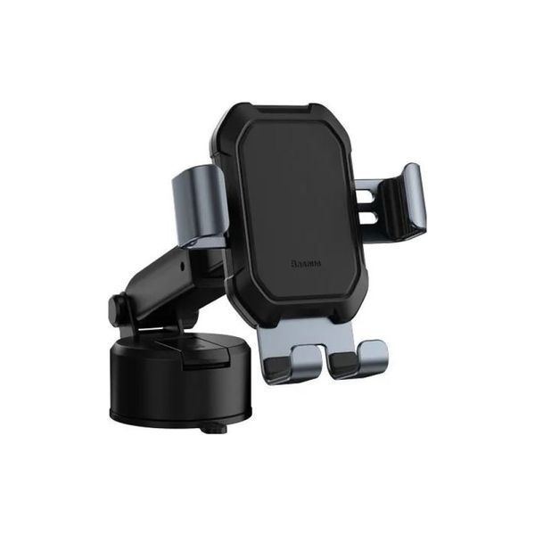 Автотримач Baseus Tank gravity car mount holder with suction base Tarnish Black SUYL-TK01 00000000838 фото