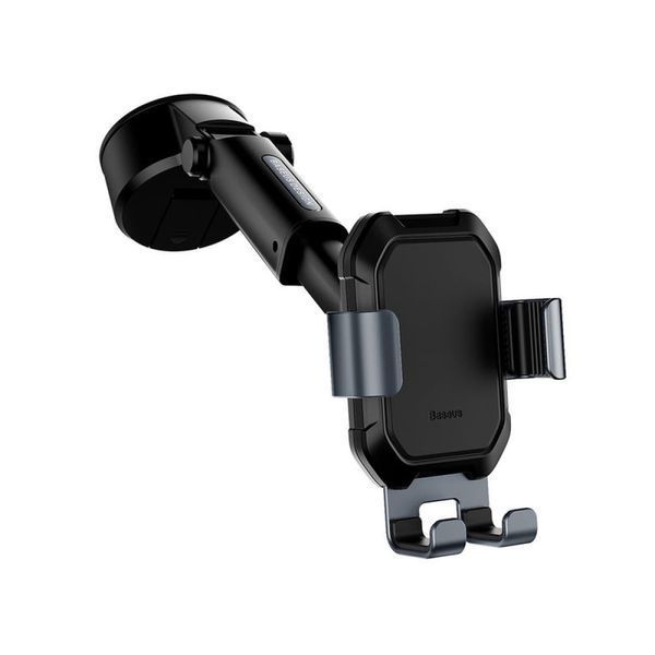 Автотримач Baseus Tank gravity car mount holder with suction base Tarnish Black SUYL-TK01 00000000838 фото