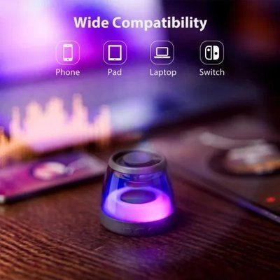Акустична система XO F62 mini Magnetic Portable Bluetooth Audio 5W Чорна 00000000083 фото