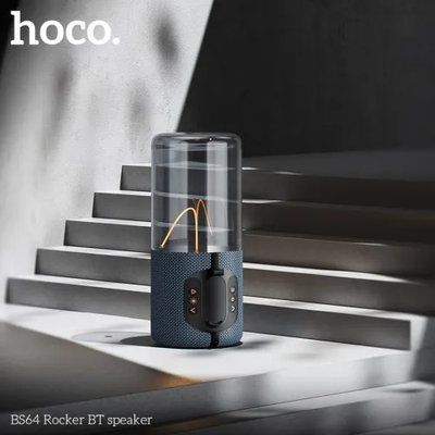 Акустична система HOCO BS64 Rocker BT speaker Blue 00000000030 фото