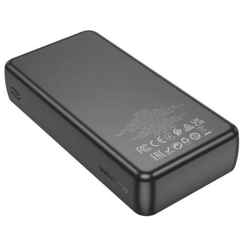 Зовнішній акумулятор (повербанк) BOROFONE BJ56A Graceful 22.5W+PD20W 20000mAh чорна 00000000236 фото