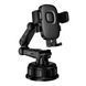 Автотримач Hoco H89 Crown large suction cup car holder(center console) black metal gray 00000000890 фото 7
