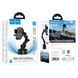 Автотримач Hoco H89 Crown large suction cup car holder(center console) black metal gray 00000000890 фото 6