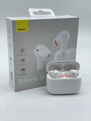 Бездротові навушники Bluetooth Baseus True Wireless Earphones Bowie M2 (NGTW140002) White 00000001420 фото