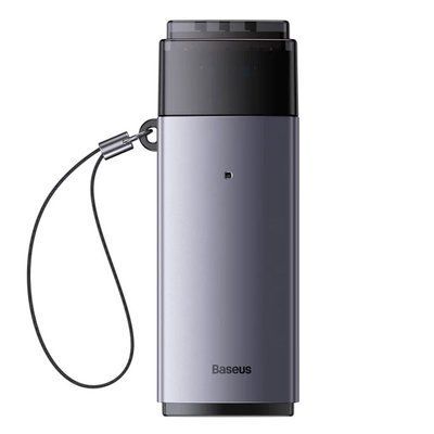 Карт рiдер Baseus Lite Series USB-A to SD/TF Card Reader Сірий WKQX060013 00000001048 фото