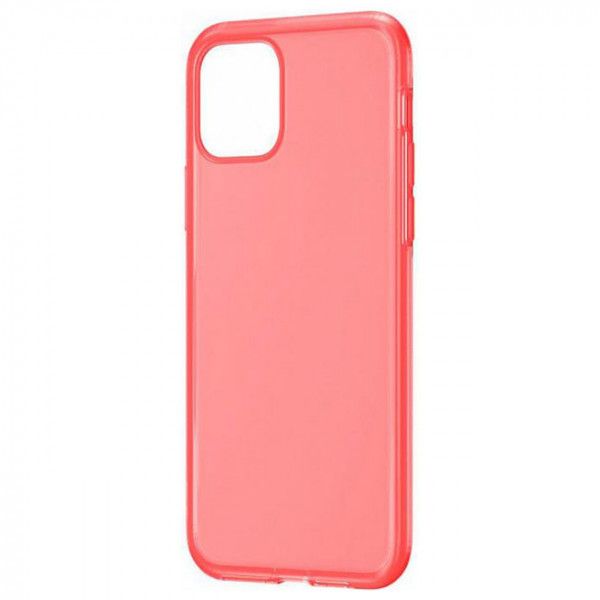 Чохол Baseus Jelly Liquid Silica Gel Protective Case для iPhone 11 Pro (WIAPIPH58S-GD09) Transparent Red 00000005111 фото