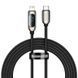 PD Кабель Baseus Display Fast Charging Data Cable Type-C to IP 20W 2m Black CATLSK-A01 00000000947 фото 1