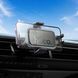 Автотримач Hoco H78 Vista push-type car holder(air outlet) black metal grey 00000000892 фото 8