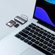 Карт рiдер Baseus Lite Series USB-A to SD/TF Card Reader Сірий WKQX060013 00000001048 фото 3