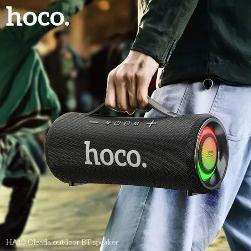 Акустична система HOCO HA10 Oleada outdoor BT speaker Black 00000000032 фото