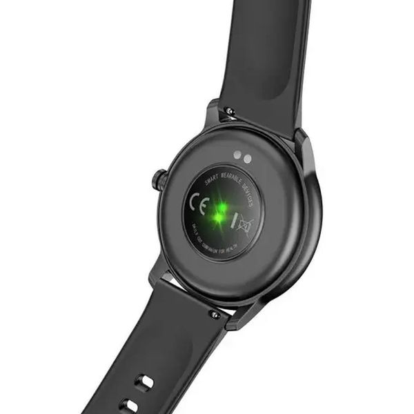 Розумний смарт-годинник Hoco Y4 Smart watch Black 00000001686 фото