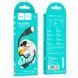 PD Кабель HOCO X90 Cool silicone charging data cable PD-to-Type-C 3A/PD60W/1m. Black 00000000998 фото 2