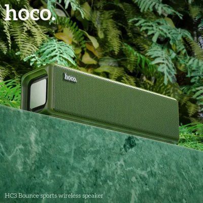 Бездротова портативна колонка Bluetooth Hoco HC3 Bounce sports Dark Green 00000000042 фото