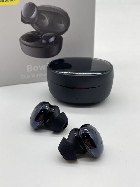 Бездротові навушники Bluetooth Baseus True Wireless Earphones Bowie E2 Black (NGTW090001) 00000001413 фото