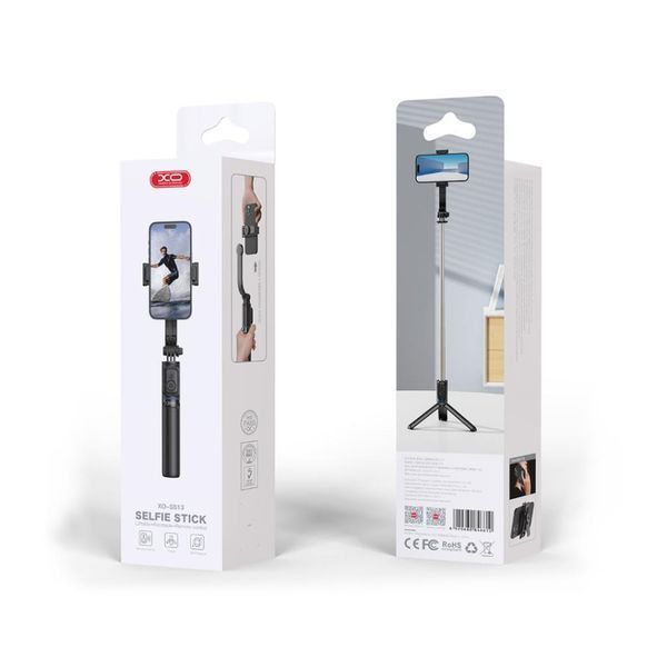 Монопод XO SS13 Bluetooth Selfie Stick for Tripods 106см Чорний 00000000631 фото