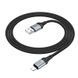Кабель HOCO X102 Fresh charging data cable iP 1m. Black 00000000944 фото 4