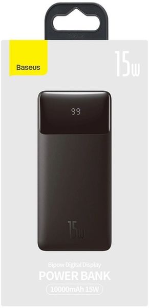 Power Bank Baseus Bipow Overseas 10000mAh 15W Black (PPBD050001) 00000001854 фото