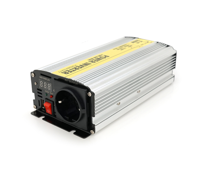 Інвертор напруги RITAR RSC-500, 12V/220V, 500W з правільною синусоїдою, 1xShuko, 1xUSB, клемні дроти, BOX, Q20 00000009313 фото