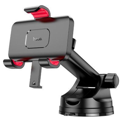 Автотримач Hoco H22 Dragon automatic clamping car holder(center console) Чорний 00000000876 фото