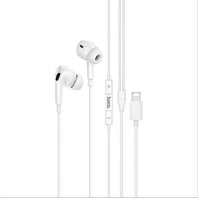 Навушники дротові HOCO M111 Pro Primero digital headset Lightning White 00000000562 фото
