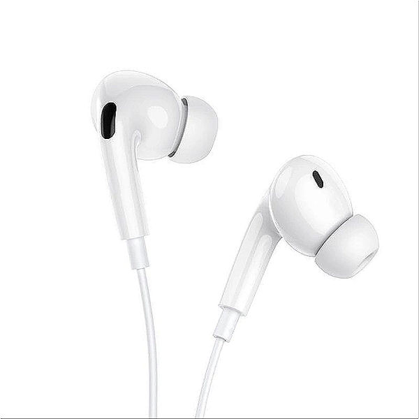 Навушники дротові HOCO M111 Pro Primero digital headset Lightning White 00000000562 фото
