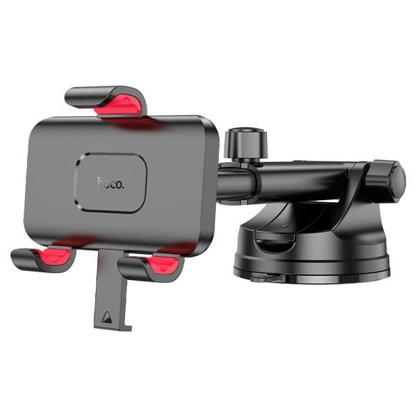 Автотримач Hoco H22 Dragon automatic clamping car holder(center console) Чорний 00000000876 фото