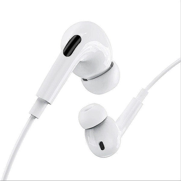 Навушники дротові HOCO M111 Pro Primero digital headset Lightning White 00000000562 фото